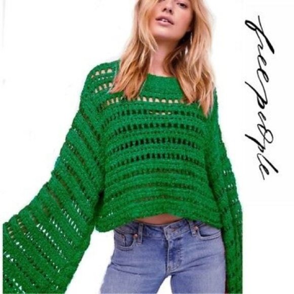 Free People Sweaters - [Free People] Caught Up Bell Sleeve Sweater